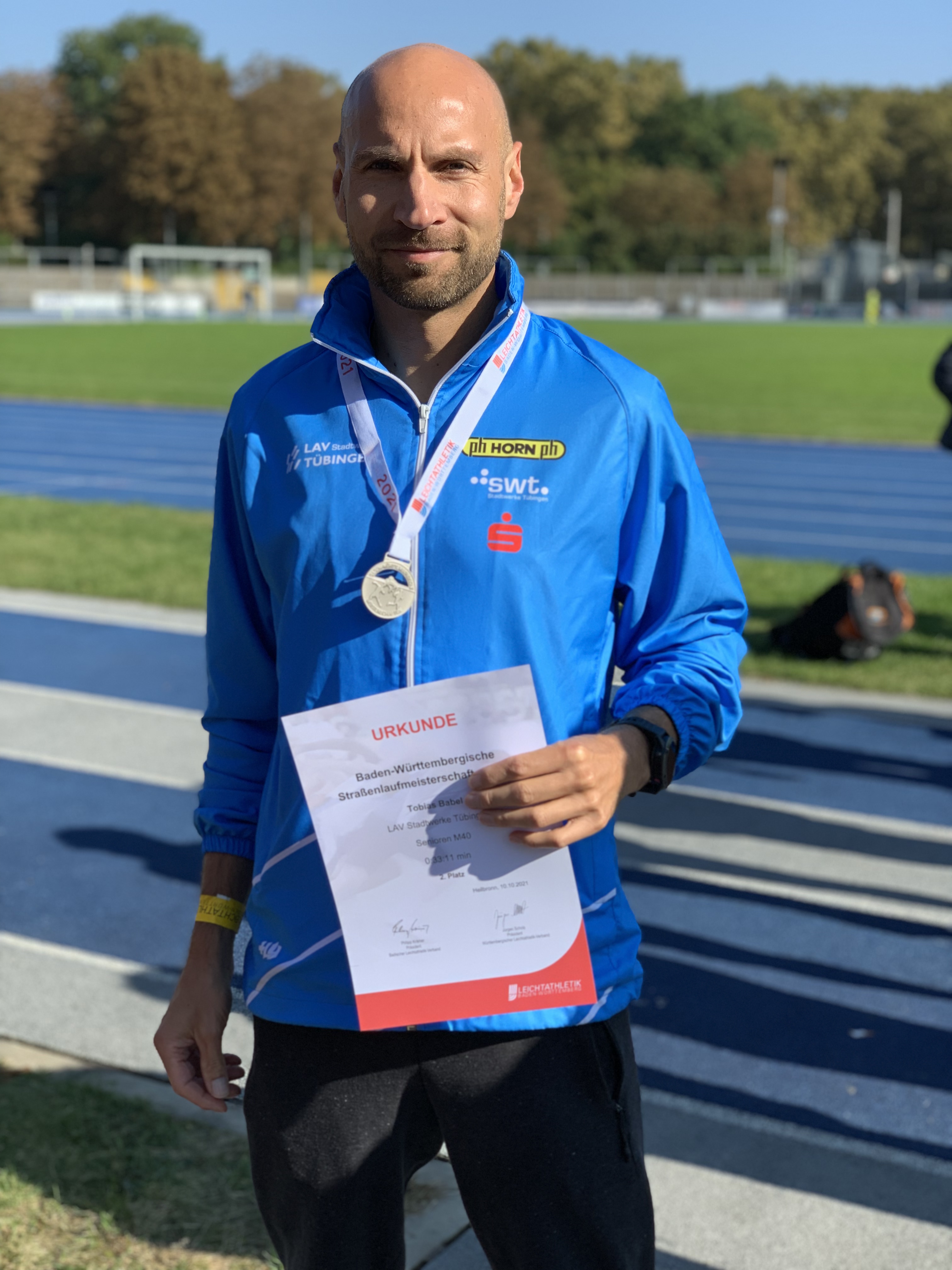 Tobias Babel (Bild aus Heilbronn, 10km Landesmeisterschaften)