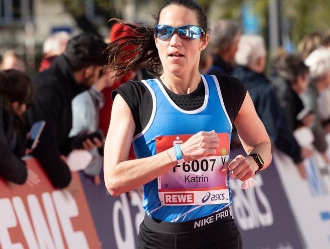Katrin Kommer, Zweite W35 im Halbmarathon