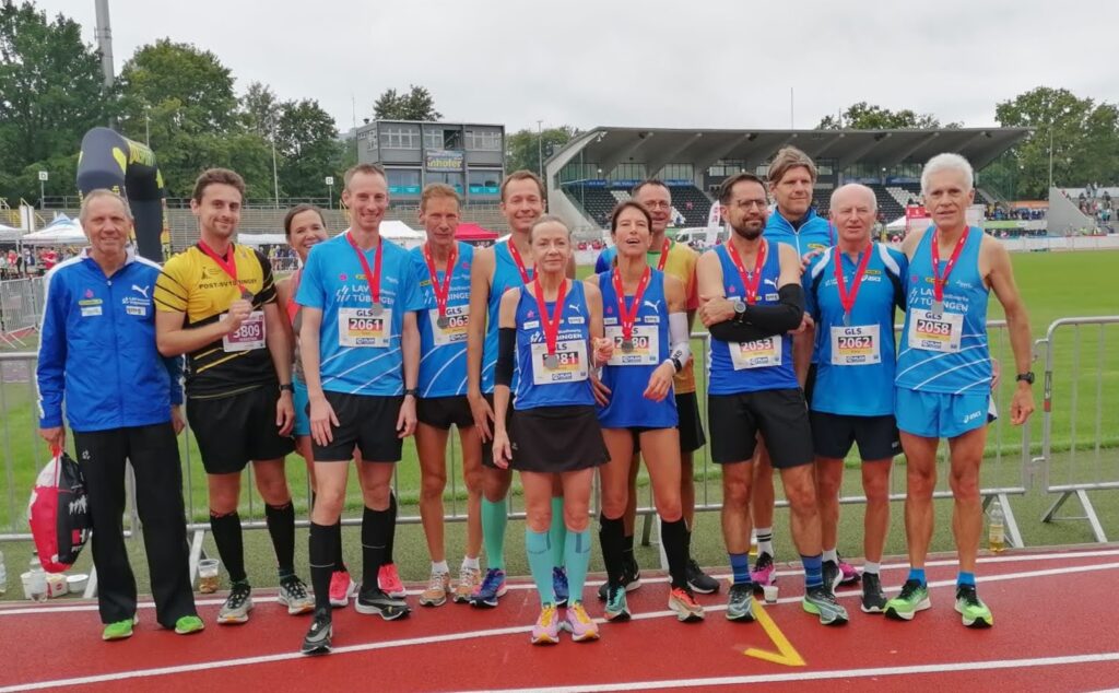 Ulm Team nach Einlauf