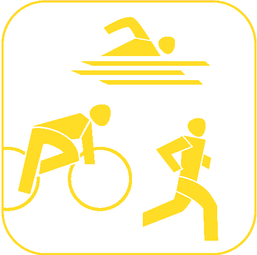 icon triathlon gelb